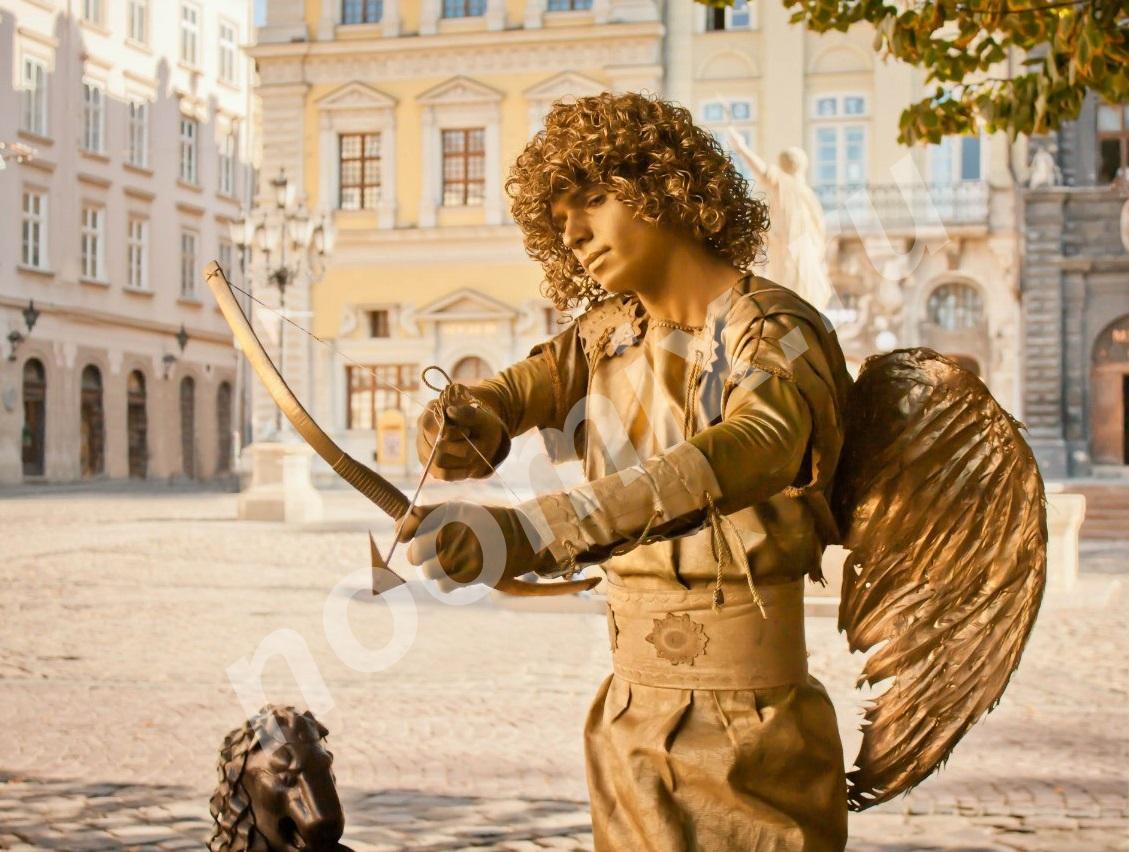 Какой бы ни был праздник живые статуи станут его изюминкой., Волгоградская область