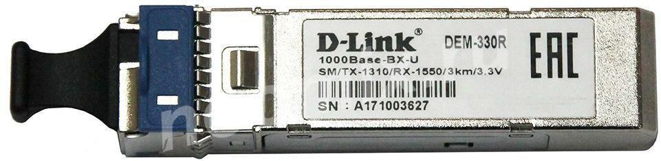 Трансивер D-Link 330R 3KM A1A 1000Base-BX-U Simplex SC TX ...,  МОСКВА