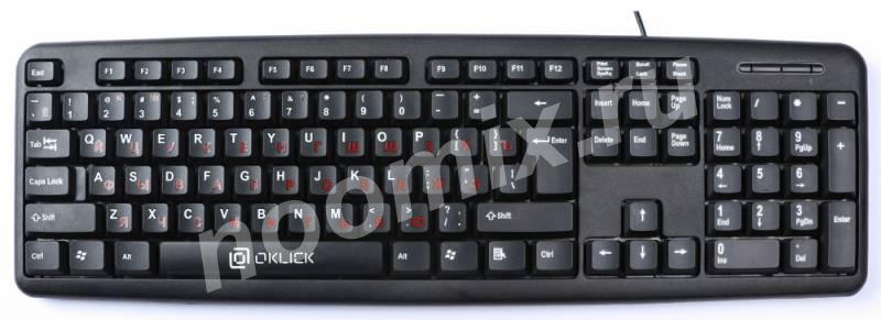 Клавиатура Оклик 90M черный USB 402127, Московская область