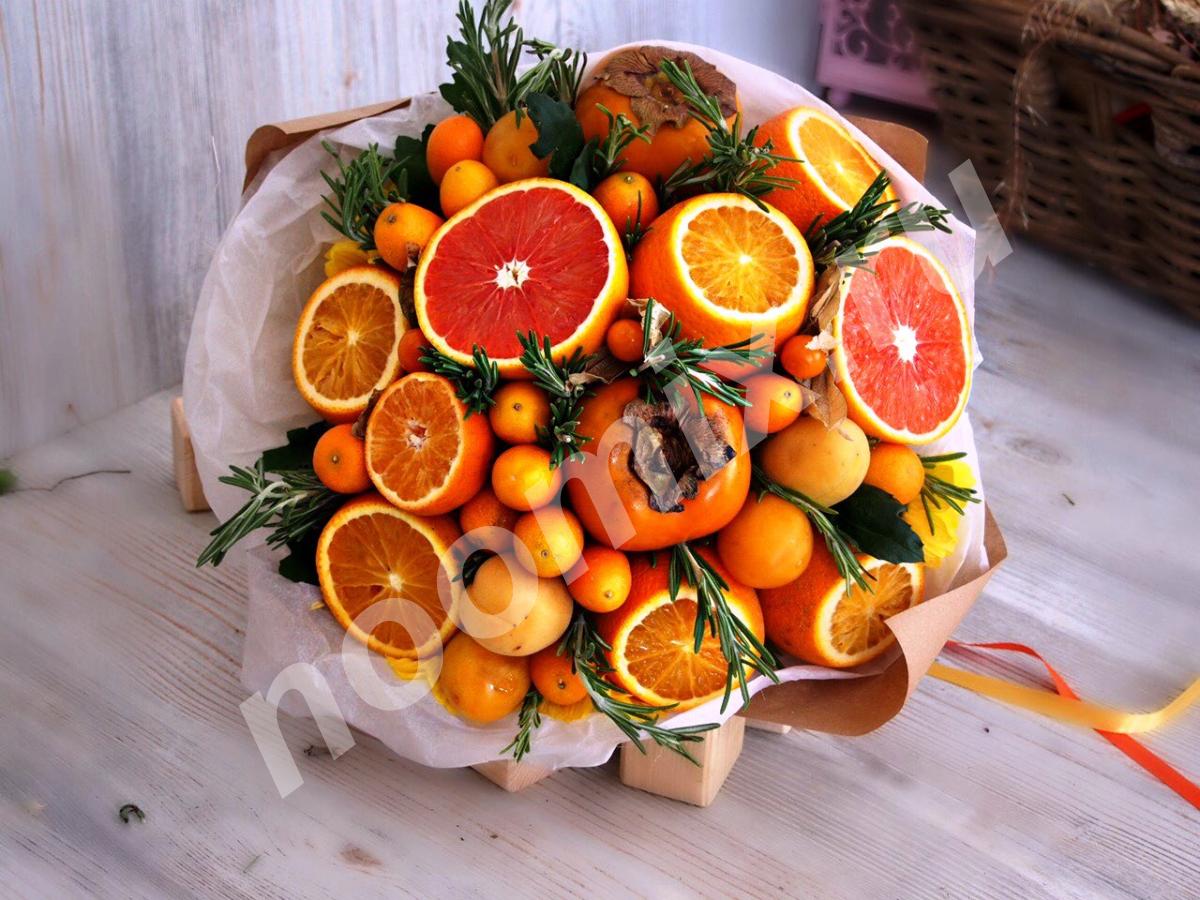 Вкусный букет из свежих фруктов и ягод станет желанным ...,  МОСКВА