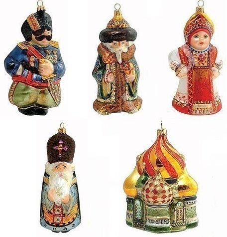 Набор елочных игрушек Русская коллекция