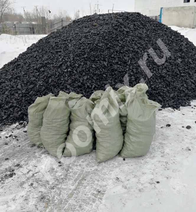Уголь каменный в мешках 25кг ДПК, Московская область