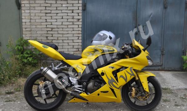 Kawasaki Ninja ZX10R 2004 инжектор желтый 14000 км