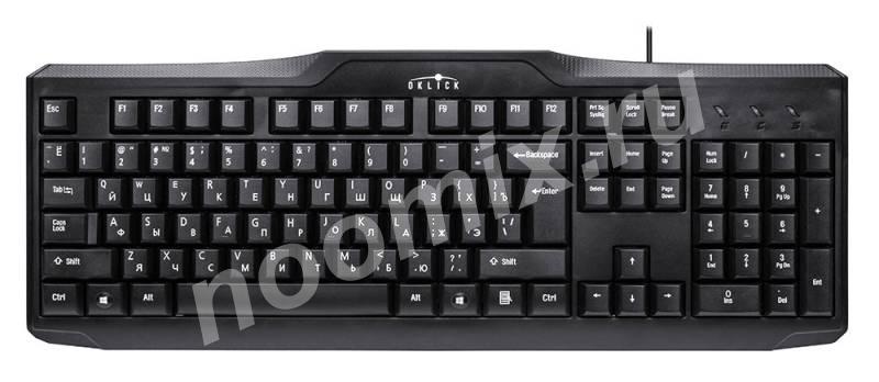Клавиатура Оклик 170M черный USB 855272 855272, Московская область