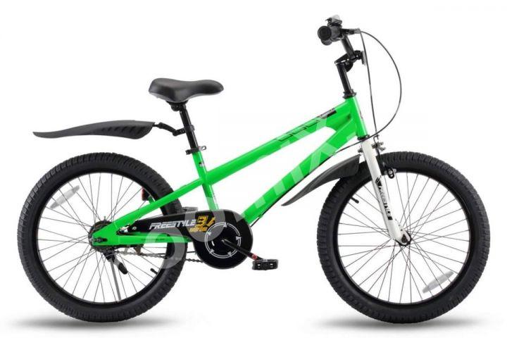 Велосипед royalbaby Freestyle Steel 20 2020 зеленый,  МОСКВА