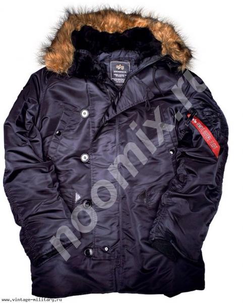 Легендарная куртка зимняя Аляска США N-3B SlimFit