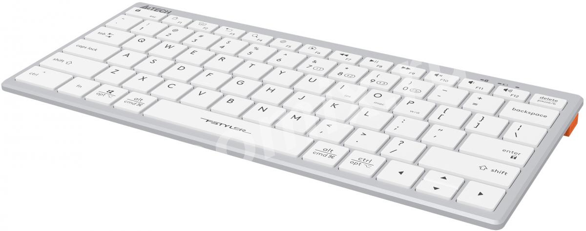 Клавиатура A4Tech Fstyler FBX51C белый USB беспроводная BT ..., Московская область