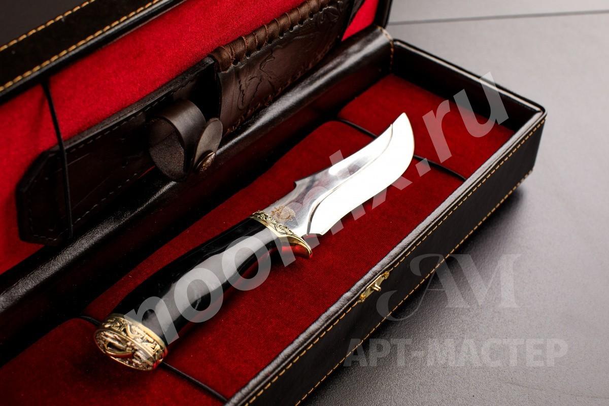 Подарочный туристический нож Клык 2 сталь 95Х18 в футляре ...