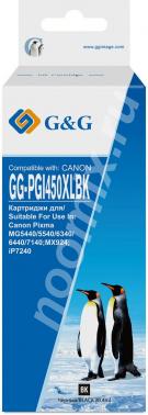 Картридж струйный G G GG-PGI450XLBK черный 20.4мл для Canon ...