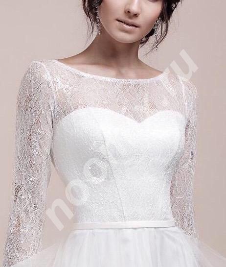 Новое прекрасное свадебное платье с эффектным зимним блеском,  МОСКВА