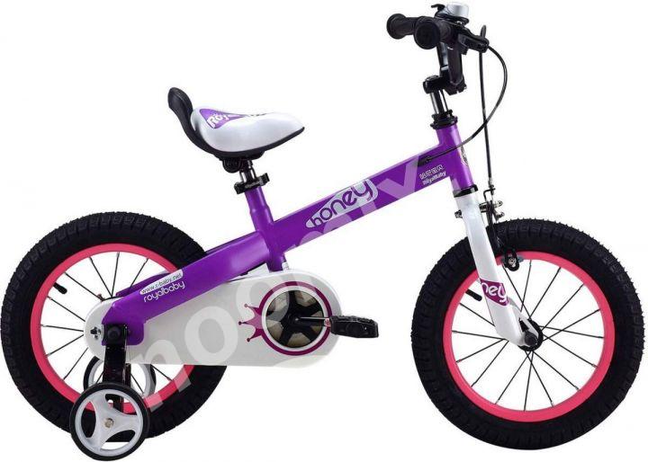 Велосипед royalbaby Honey Steel 14 2020 пурпурный,  МОСКВА