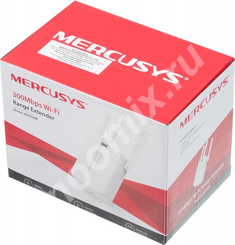 Повторитель беспроводного сигнала Mercusys MW300RE N300 ...
