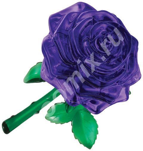 3D головоломка Роза пурпурная Артикул 90413 Страна ..., Пензенская область