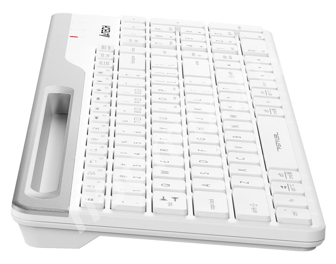 Клавиатура A4Tech Fstyler FBK25 белый серый USB ...