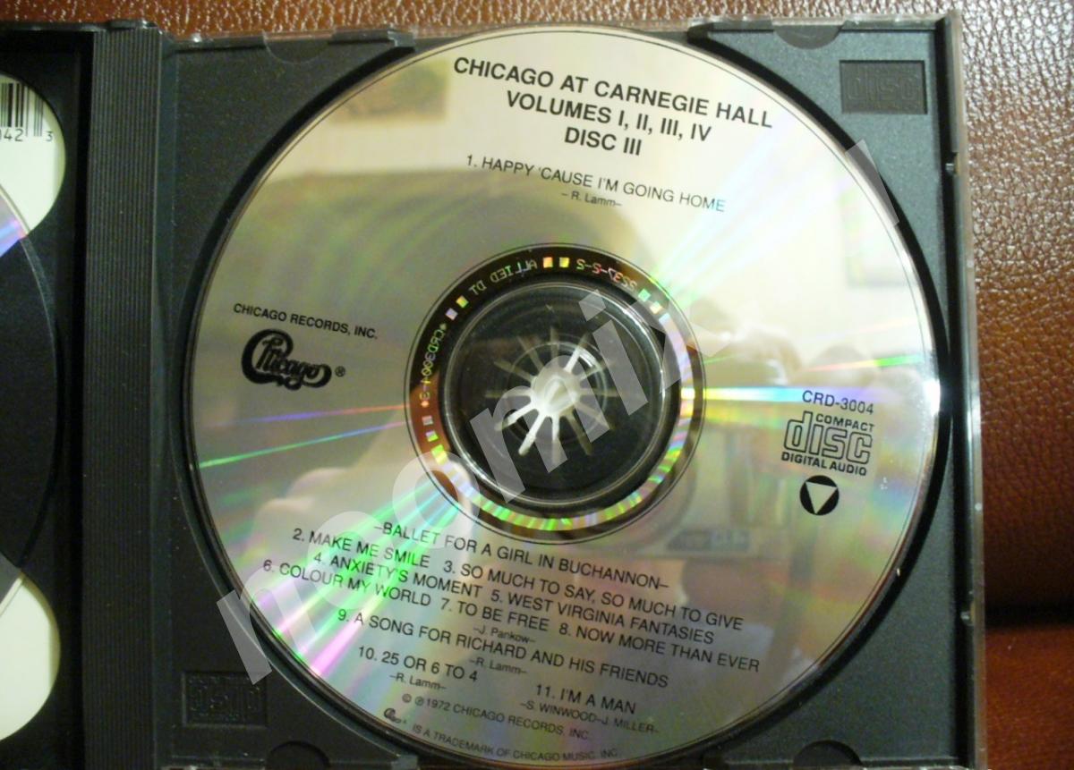 Компакт диск chicago 3CD BOX 72