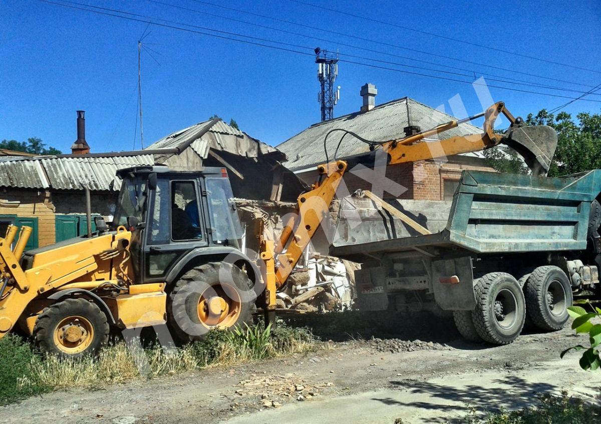 Демонтаж построек сараев домов пристроек, Тульская область