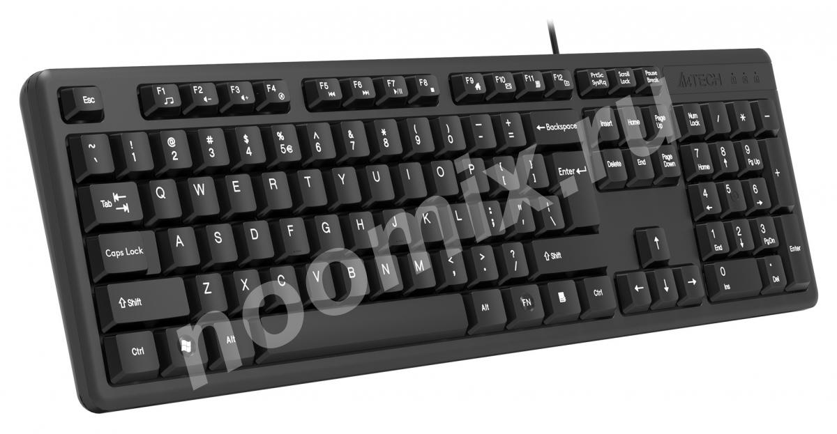 Клавиатура A4Tech KK-3 черный USB KK-3 USB BLACK,  МОСКВА