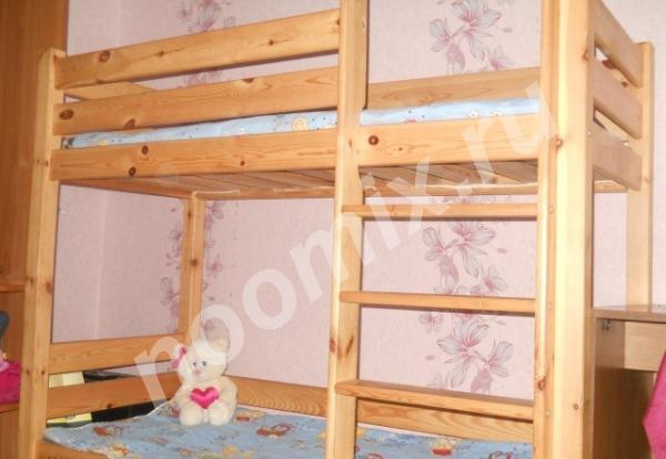 Продам кровать двухъярусную детскую, Рязанская область