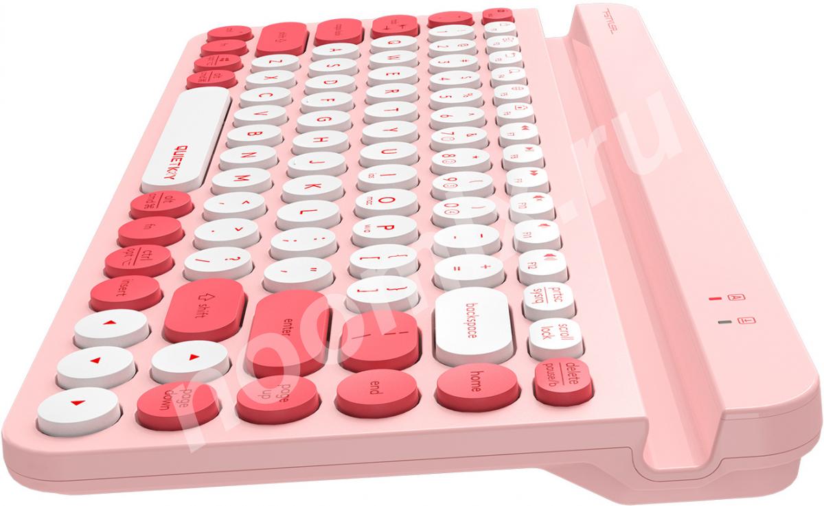 Клавиатура A4Tech Fstyler FBK30 розовый USB беспроводная BT ..., Московская область
