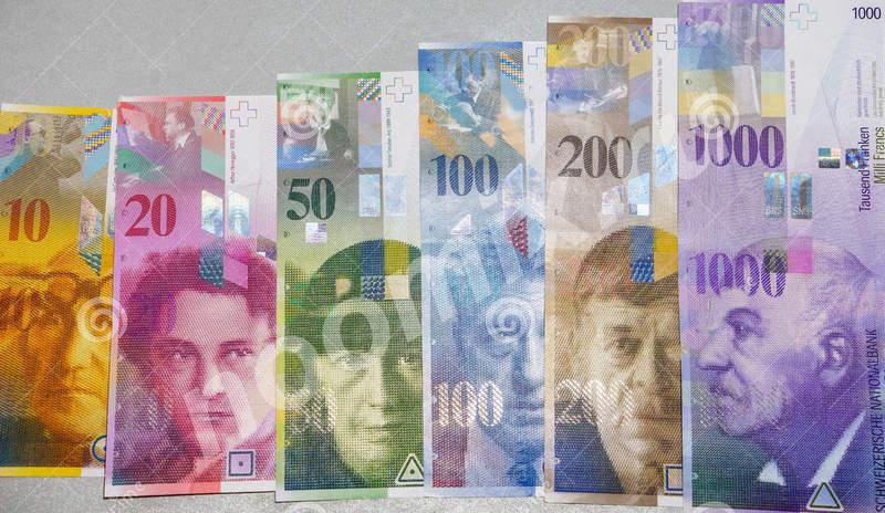 Куплю, обмен швейцарские франки 8 серии, бумажные ...,  МОСКВА