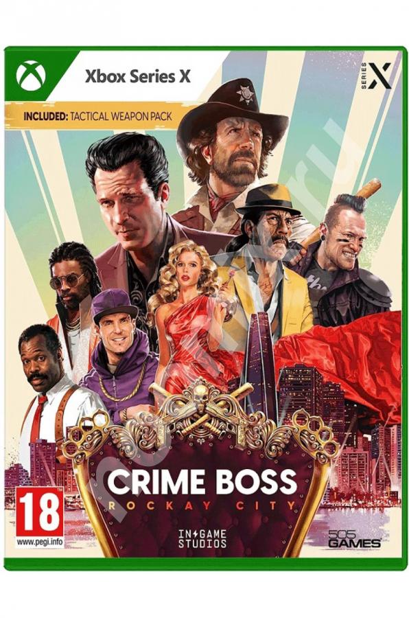 Игра Crime Boss Rockay City для Xbox Series X. Меню и ..., Ставропольский край