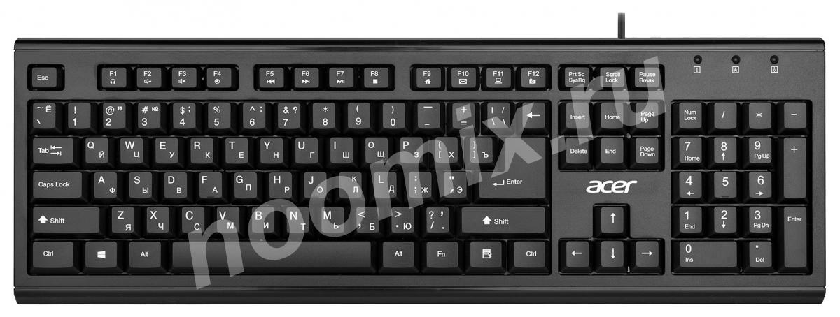 Клавиатура Acer OKW120 черный USB ZL. KBDEE. 006 ZL. KBDEE. ..., Московская область