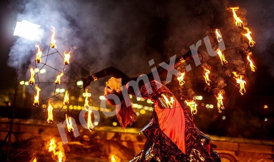 Огненное шоу или фаер-шоу это завораживающее торжество света, Ростовская область