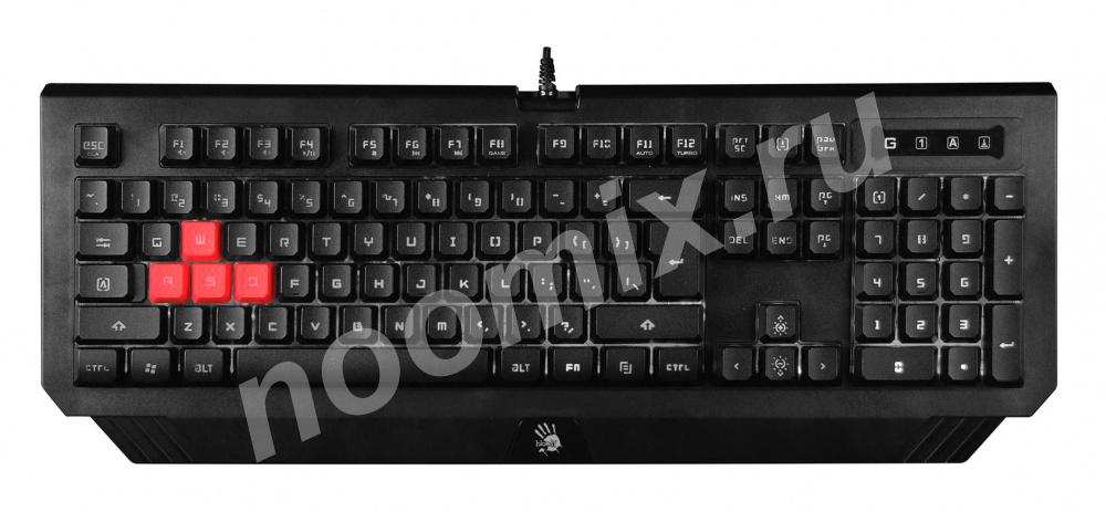 Клавиатура A4Tech Bloody B125N черный USB Multimedia for ..., Московская область