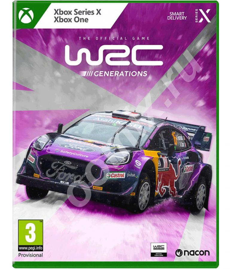 WRC Generations Xbox One Series X, русская версия,  САНКТ-ПЕТЕРБУРГ