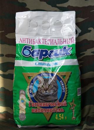 Наполнитель для кошек Барсик-стандарт,  МОСКВА