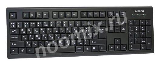 Клавиатура A4Tech KR-85 черный USB KR-85, Московская область