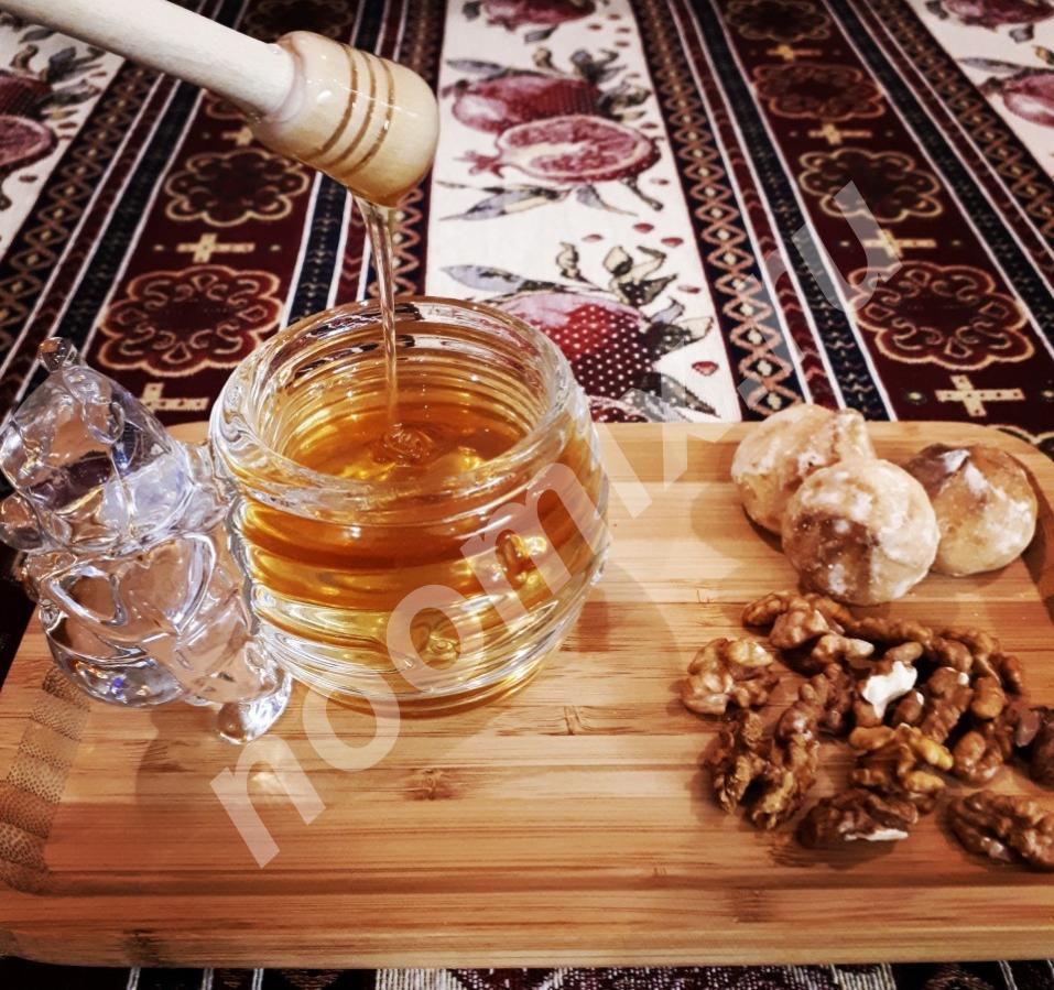 Мёд с собственной пасеки, цветочный и гречишный