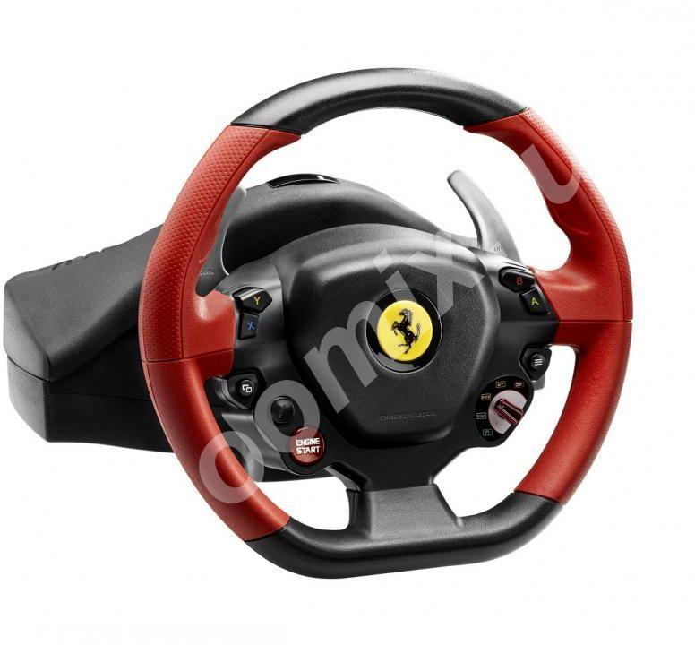 Руль ThrustMaster Ferarri 458 12кноп. с педалями черный ...,  МОСКВА