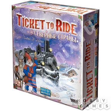 Настольная игра Ticket to Ride - Северные страны,  МОСКВА