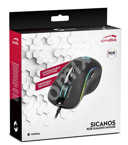 Мышь проводная Speedlink Sicanos RGB Gaming Mouse для PC ..., Ульяновская область