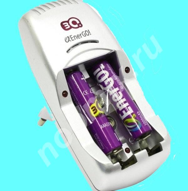 Сетевое зарядное устройство 3Q EnerGO с аккумуляторами NiMh ...,  МОСКВА