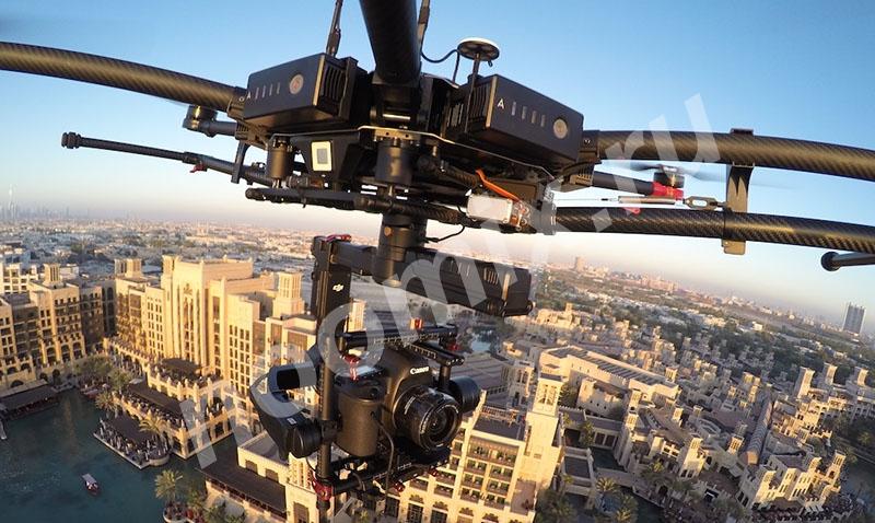 Видеосъемка с квадрокоптера, дрона от 6000,  МОСКВА