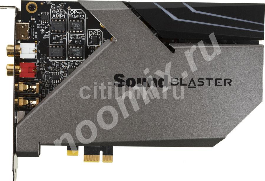 Звуковая карта PCI-E Creative Sound Blaster AE-9, 5.1, Ret ...