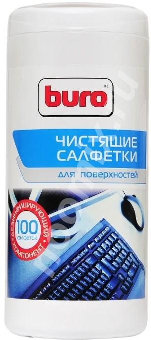 Салфетки Buro BU-Asurface для поверхностей туба 100шт ..., Московская область