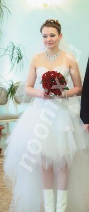 Продам свадебное платье б у, Московская область