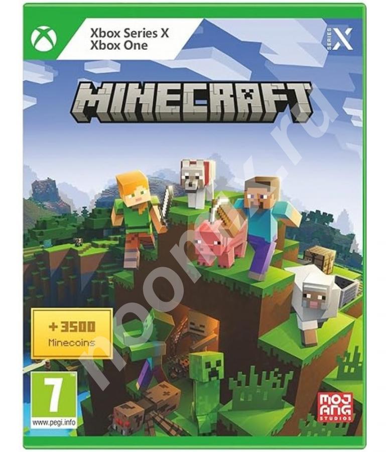 Игра Minecraft 3500 Minecoins для Xbox Series X One. ..., Омская область