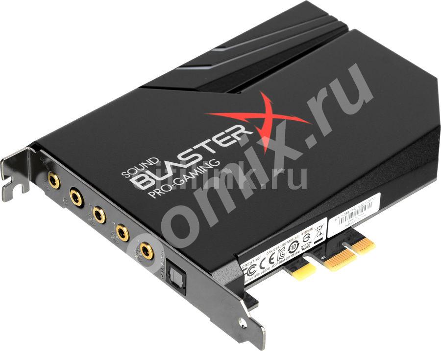 Звуковая карта PCI-E Creative BlasterX AE-5 Plus, 5.1, Ret ...,  МОСКВА