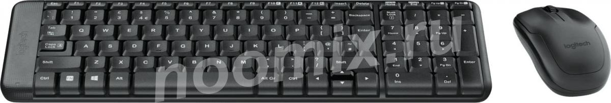 Клавиатура мышь Logitech MK220 клав черный мышь черный USB ...,  МОСКВА
