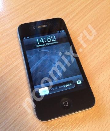iPhone 4S 16 Gb iOS 6.1.3 черный,  САНКТ-ПЕТЕРБУРГ