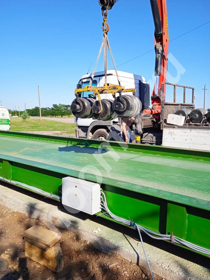 Автомобильные весы АСП 100 тонн 24 метра на поверхности, Белгородская область