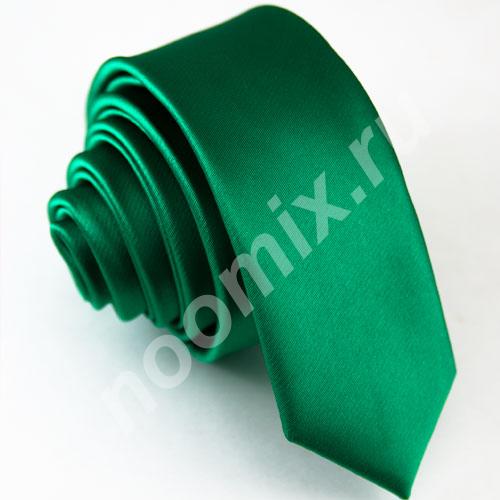 Узкий галстук зеленого цвета Артикул 6437 Страна ..., Новгородская область