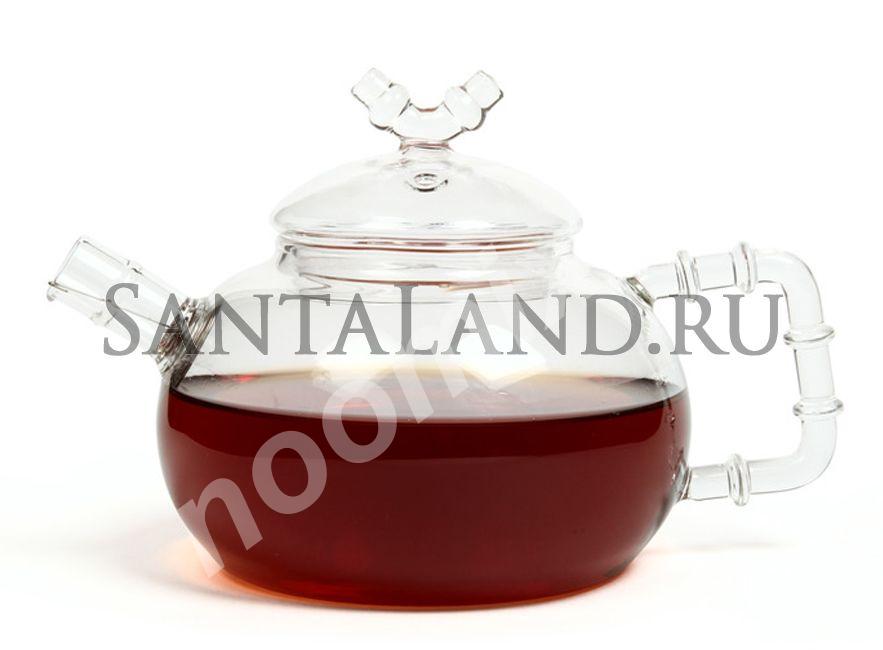 Чайник из жаропрочного стекла 500 мл Бамбук Артикул 05067 ...,  МОСКВА