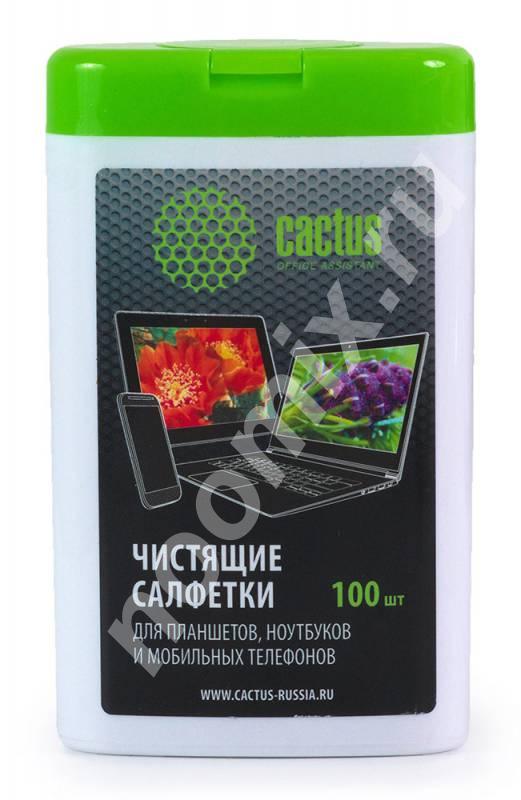 Салфетки Cactus CS-T1005 для планшетов и смартфонов малая ...,  МОСКВА