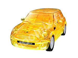 3D модель-пазл Mini Cooper полупрозрачный желтый Артикул ...,  МОСКВА