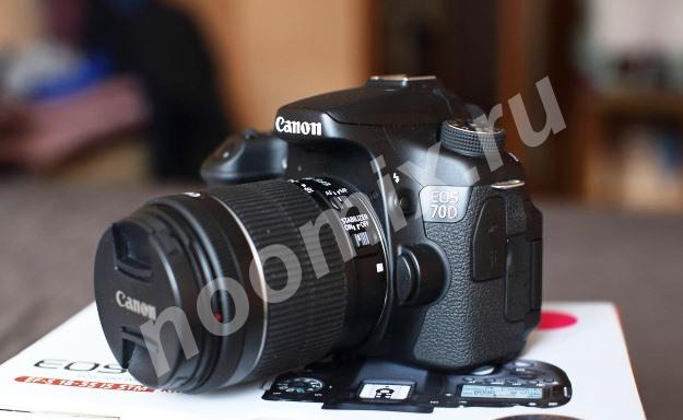 Canon EOS 70D Kit EF-S 18-55mm F 3.5-5.6 IS STM, Ульяновская область